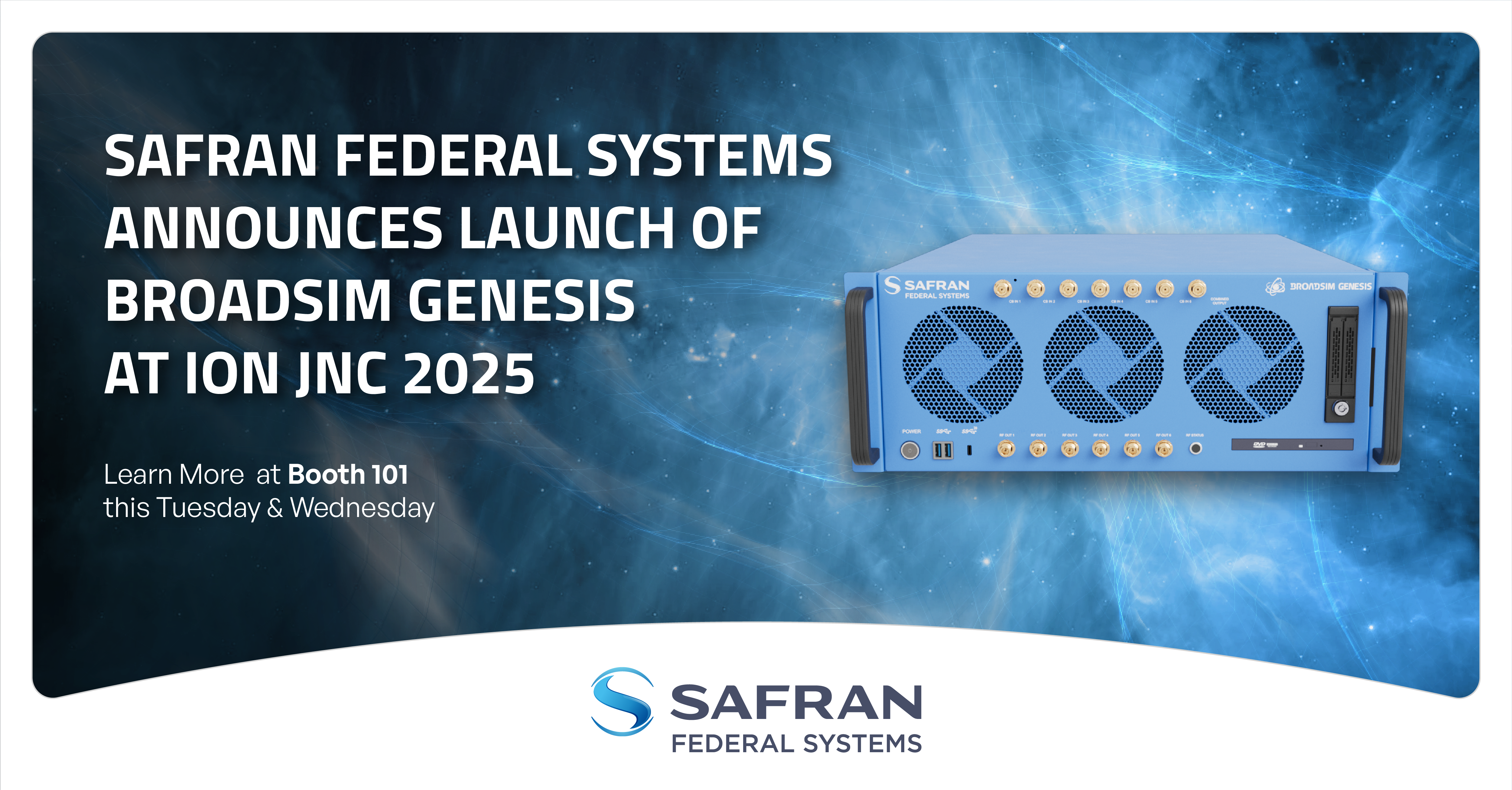 Safran Federal Systems announces the launch of the BroadSim